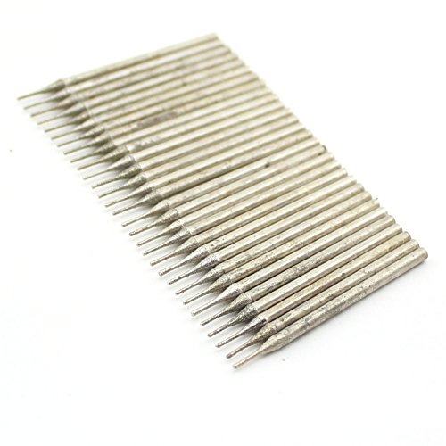 30Pcs Small 0.6mm Gemstone Drill Bits Lapidary Set