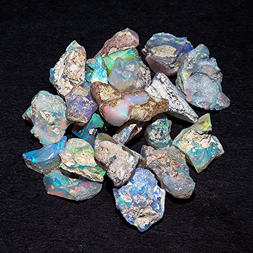 Natural Raw Ethiopian Fire Opal Rough Gemstone, Chakra Healing