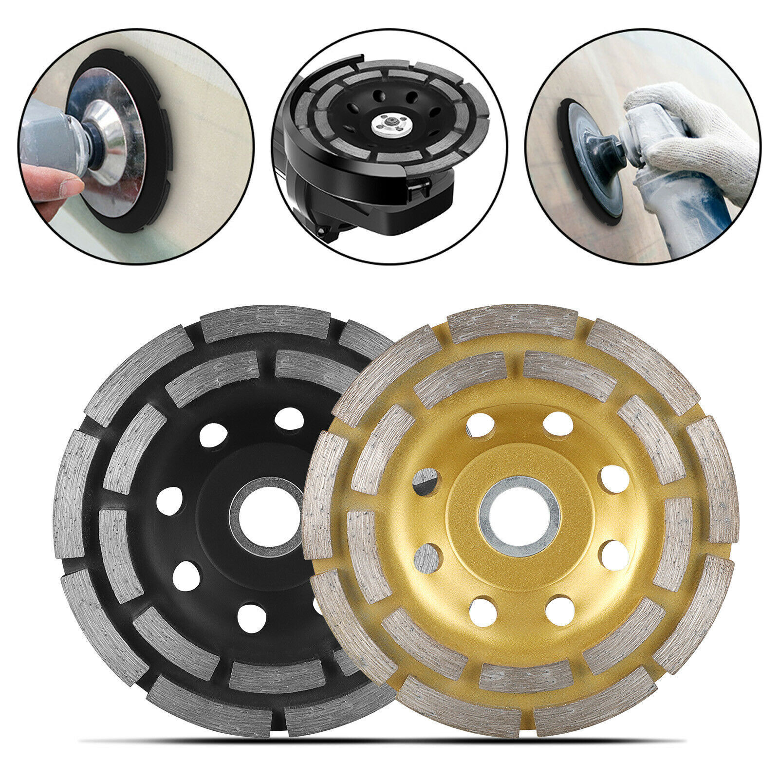 4"-7" Lapidary Concrete Grinding Wheel Wet Polisher
