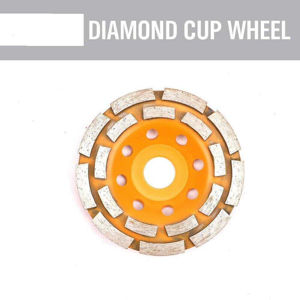 7" Diamond Convex Blade Grinding Cup Wheel Lapidary Saw