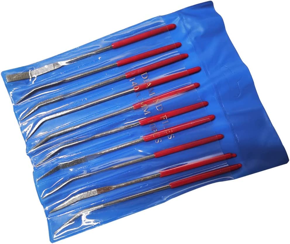 Diamond Mini Riffler Needle File Set for Lapidary Craft