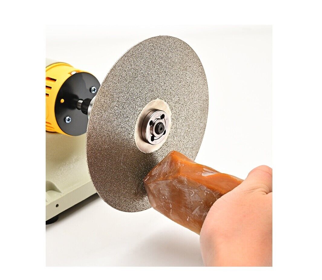 6" Flat Lap Wheel with 3000 Grit Diamond Coating
