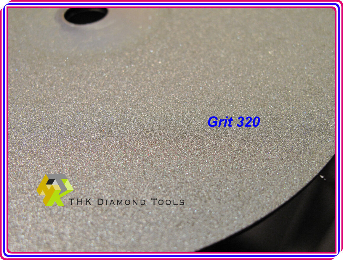 12 pcs 200mm Diamond Coated Flat Lap Wheel