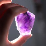 FUTUREPLUSX 6PCS Raw Amethyst, Natural Rough Stones Crystal Large Raw Crystals Bulk Healing Gemstones for Reiki Healing Tumbling Fountain Rocks Lapidary Cabbing Wire Wrapping Decoration, 0.66lb