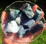 Simurg Raw Moss Agate Stone 1lb ''A'' Grade Rough Crystal Rocks for Cabbing, Tumbling, Cutting, Lapidary, Polishing, Reiki Crystal Healing