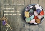 DUQGUHO 1 Lbs Crystals Raw Natural Rough Stones Natural Bulk 1’’ Color Rocks Gemstone for Lapidary Tumbling Cabbing Fountain Rocks Polishing Reiki Energy Balance Home Decoration 10 Pcs