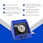 Hi-Tech Diamond - 6" Slant Cabber - Lapidary Equipment Crystal Glass Grinder Polishing Lap Cabbing Machine w/ Variable Speed Motor, Includes Glass Crystal Polishing Accessory Kit