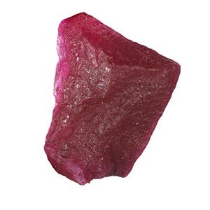 77 Ct. A Grade Natural Raw Rough Red Ruby Earth Mined Healing Crystal Rough Stone for Cabbing, Lapidary GA-124