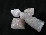 CircuitOffice 5 Piece Rough Rose Quartz (1" - 2"), Raw Natural Healing Crystal for Cabbing, Tumbling, Cutting, Lapidary, Polishing, Reiki Crytsal Healing, Metaphysical Healing, Decoration, or Gift