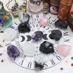 NUKAYAI 2Pcs Amethyst Raw Crystals 1.8-2.2" Large Rocks Rough Stones Healing Crystal for Tumbling Wicca Reiki Polishing Fountain DIY Lapidary Cabbing Wire Wrapping Decoration Natural Rock Gifts
