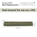 SuperDi Green DOP Wax Replacement for Lapidary Cabochons Cabbing Forming Buffing Polishing Cutting Made of Bees Waxs (1Pack)