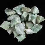 Green Jade Rough Gemstones For Jewelry Making, Raw Stones and Crystals Bulk, Tumbling Bulk, Polishing, Cabbing, Lapidary, Fountain Rocks, Decoration, Wire Wrapping, Gem Mining, Reiki Healing 1 lb