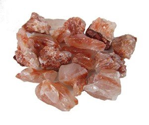 CircuitOffice 1 Lb Red Calcite, Raw Dragon's Blood Calcite, 1-2" Size, Natural Rough Healing Crystals for Cabbing, Tumbling, Cutting, Lapidary, Polishing, Reiki, Crytsal Healing, Metaphysical
