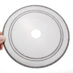 ILOVETOOL 7 inch Thin Edge Wet Diamond Blade Disc Lapidary Saw Gemstone Rock Cutting Trim Saw