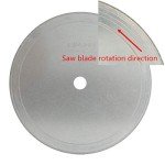 ILOVETOOL 7 inch Diamond Lapidary Trim Saw Blades Wet Cutting Gemstone Pack of 2Pcs