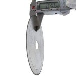 ILOVETOOL 110mm Thin Edge Lapidary Wet Saw 5/8" Arbor Rim 0.017" Gemstone Trim Cutting Tools Pack of 10Pcs