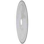 ILOVETOOL 110mm Thin Edge Lapidary Wet Saw 5/8" Arbor Rim 0.017" Gemstone Trim Cutting Tools Pack of 10Pcs