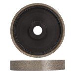 SCOTTCHEN Diamond Lapidary Jewelry Grinding Wheel 6"x1" with 1" Arbor Hole (for Gem Granite Glass Stone Marble Jade) - 120 Grit