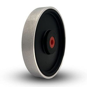 UF-SHARP Diamond Lapidary Jewelry Grinding Wheel 6 inch,1"Arbor, for TIG tungstens, Gem, Marble, Granite, Glass, Ceramics, Cemented Carbide (320 Grit)