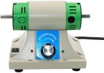Mini Jewelry Polishing Machine,110V 350W Electric Benchtop Buffer Polisher Grinder Tool Lapidary Buffing Equipment,Rock Tumbler/Tumbling Machine US Plug