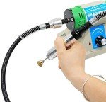 Mini Jewelry Polishing Machine,110V 350W Electric Benchtop Buffer Polisher Grinder Tool Lapidary Buffing Equipment,Rock Tumbler/Tumbling Machine US Plug