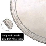 7inch 180mm Ultra Thin Diamond Lapidary Saw Trim Blade Cutting Disc for Gem, Crystal, Jade, Glass, Cutting and Processing 25mm Bore