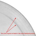 8" inch Diamond Lapidary Saws Blade Thin Rim .022" Trim Gem Saw Cutting Tools for Stone Rock Pack of 2Pcs