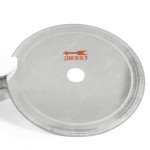 8" inch Diamond Lapidary Saws Blade Thin Rim .022" Trim Gem Saw Cutting Tools for Stone Rock Pack of 2Pcs