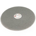JINGLING 8" Inch Diamond Grinding Disc 120 Grit Flat Lap Disk Lapping Plate Sanding Pads Lapidary Tools for Stone Pottery Faceting Machine