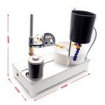 Gemstone Grinding Faceting Machine Faceted Gem Polishing Machine Jewelry Polisher Flat Grinder Lapidary Machine 2800RPM 120W (Digital Display)