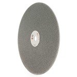 JINGLING 8" Inch Diamond Grinding Disc 120 Grit Flat Lap Disk Lapping Plate Sanding Pads Lapidary Tools for Stone Pottery Faceting Machine