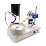 Gemstone Grinding Faceting Machine Faceted Gem Polishing Machine Jewelry Polisher Flat Grinder Lapidary Machine 2800RPM 120W (Digital Display)