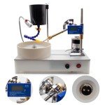 Gemstone Grinding Faceting Machine Faceted Gem Polishing Machine Jewelry Polisher Flat Grinder Lapidary Machine 2800RPM 120W (Digital Display)