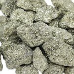 1/2 lb Pyrite Rough Stones - Natural Raw Crystals for Tumbling Cabbing Polishing Wire Wrapping Lapidary & Jewelry Making - Fountain Decoration Rocks - Reiki Yoga & Wicca Healing - Bulk Rocks