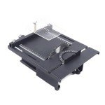 Jewelry 110V Table Saw Gem, Jewelry Rock Bench Polishing Grinding Machine Lathe, Polisher Gem Lathe Rock Saw Lapidary Polisher Buffer, Mini Table Saw DIY Grinder for Cutting, Grinding, Engraving