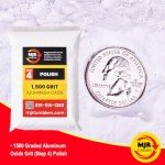 MJR Tumblers 1lb Super Polish 1500X Aluminum Oxide Rock Grit Tumbling Media Lapidary use