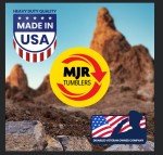 MJR Tumblers 1lb Super Polish 1500X Aluminum Oxide Rock Grit Tumbling Media Lapidary use