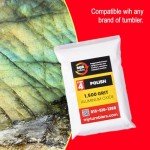MJR Tumblers 1lb Super Polish 1500X Aluminum Oxide Rock Grit Tumbling Media Lapidary use