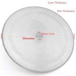 JINGLING 10" inch Diamond Lapidary Saw Blade 0.8mm Thin Notched Rim Arbor Hole 16mm Trim Stone