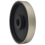 CAQUXIL Diamond Lapidary Jewelry Grinding Wheel 6 Inch with 1 Inch Arbor Hole, Diamond Grinding Wheel for Gem, Marble, Granite, Glass, Ceramics, Cemented Carbide, 1000 Grit