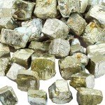 rockcloud 1 lb Natural Crystals Raw Rough Stones for Cabbing,Tumbling,Cutting,Lapidary,Polishing,Reiki Crytsal Healing,Iron Pyrite