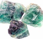 Simurg Raw Fluorite Stone 1lb ''A'' Grade Rainbow Fluorite Rough Crystal - Green Fluorite Rocks for Cabbing, Tumbling, Cutting, Lapidary, Polishing, Reiki Crystal Healing