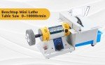 Mini Table Saw,Lapidary Equipment DIY Jewelry Lapidary Saw for Cutting Rocks Grinder Polishing Machine 0-10000r/min with Flexible Shaft for Home Woodworking Carving Hobbies