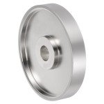 HARFINGTON Diamond Lapidary Wheel 6 Inch x 1 Inch Arbor Hole 2500 Grit Grinding Wheels for Stone, Marble, Glass, Ceramics, Crystal, Carbide, Steel