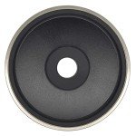 CAQUXIL Diamond Lapidary Jewelry Grinding Wheel 6 Inch with 1 Inch Arbor Hole, Diamond Grinding Wheel for Gem, Marble, Granite, Glass, Ceramics, Cemented Carbide, 600 Grit