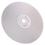 Drilax 6 inch Grit 320 Professional Quality High Density Diamond Coated Flat Lap Lapping Lapidary Wheel Disc Glass Jewelry Polishing Tool Grinding Sharpening Metal Back 1/2 Arbor (Grit320)