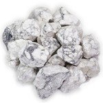 Hypnotic Gems Materials: 1 lb Bulk Rough Magnesite Stones from India - Raw Natural Crystals and Rocks for Cabbing, Lapidary, Tumbling, Polishing, Wire Wrapping, Wicca and Reiki Crystal Healing