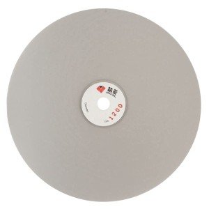 JINGLING 8" Inch 200mm Diamond Grinding Discs 1200 Grit Flat Lap Disk Lapping Plate Wheels Sanding Pads Grinder Wheel Lapidary Tools for Stone Pottery Ceramics