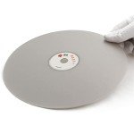 JINGLING 8" Inch 200mm Diamond Grinding Discs 1200 Grit Flat Lap Disk Lapping Plate Wheels Sanding Pads Grinder Wheel Lapidary Tools for Stone Pottery Ceramics