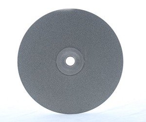 Drilax 6 inch Diamond Lapidary Grinding Wheel Diamond Flat Lapidary Polishing Wheel for Lapidary Equipment Lapping Wheel for Lapidary Supplies Sharpening Disc for Grinder 1/2 Arbor Medium Grit 150